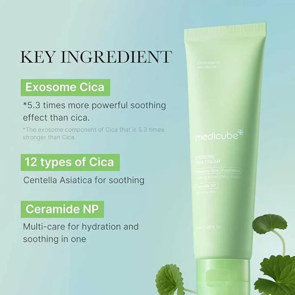 Nomierinošs krēms ar centellu Medicube Exosome Cica Cream