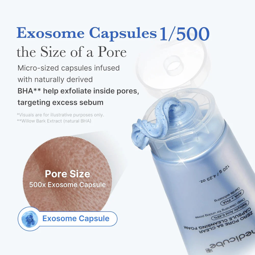 Kapsulu putas poru attīrīšanai Medicube Zero Pore Clearing Capsule Cleansing Foam