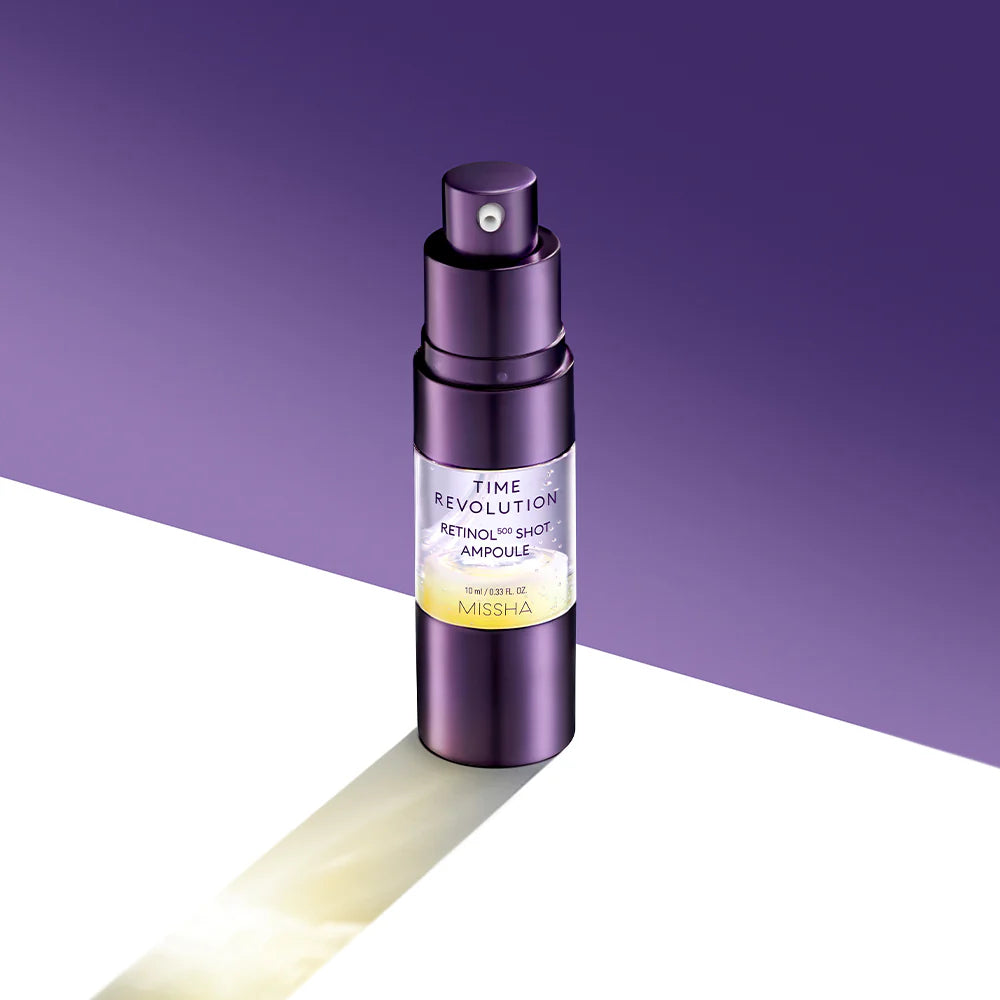Pretnovecošanas retinola ampula MISSHA Time Revolution Retinol 500 Shot Ampoule