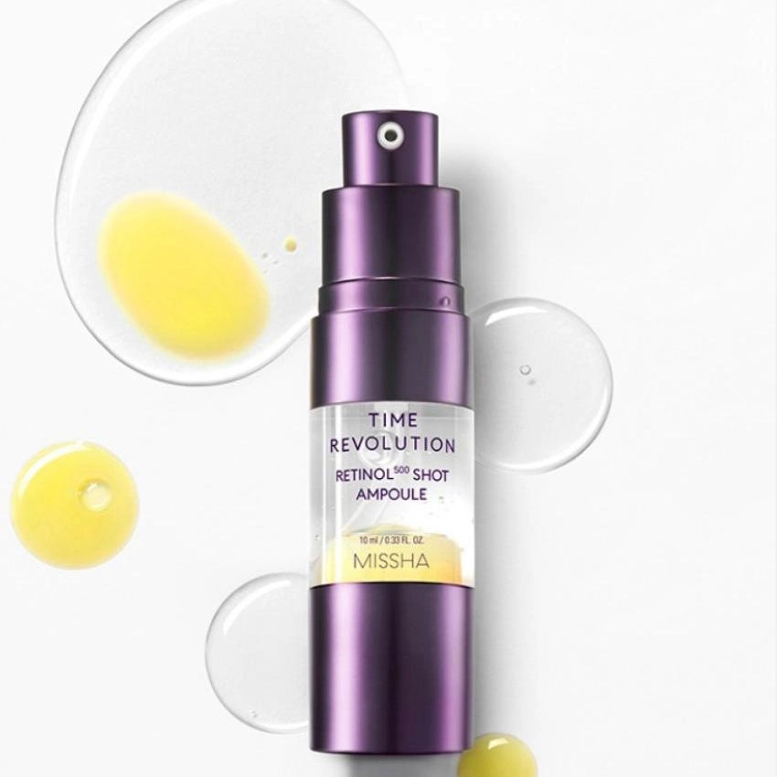 Pretnovecošanas retinola ampula MISSHA Time Revolution Retinol 500 Shot Ampoule