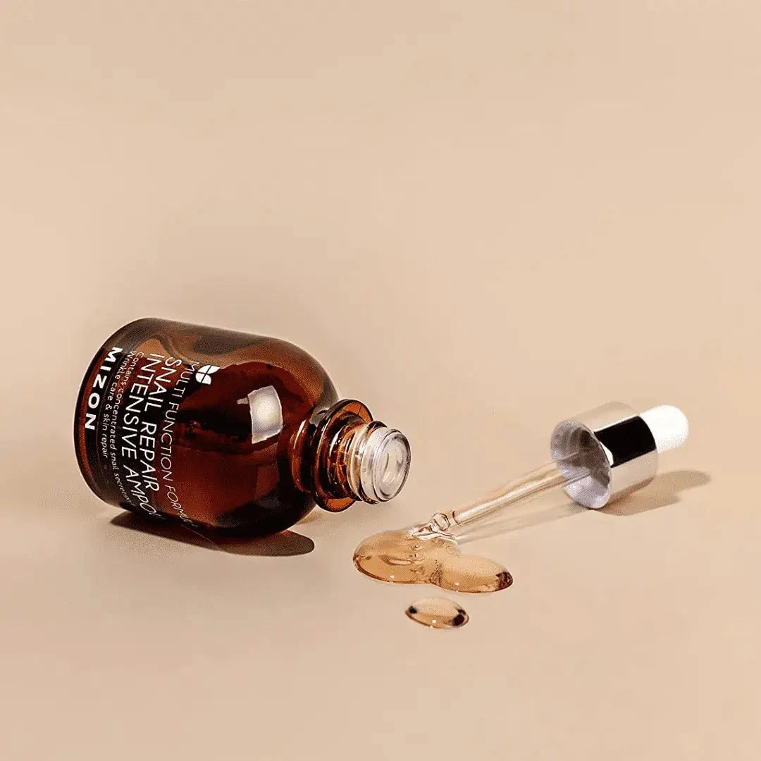 Serums ar gliemežu mucīnu Mizon Snail Repair Intensive Ampoule
