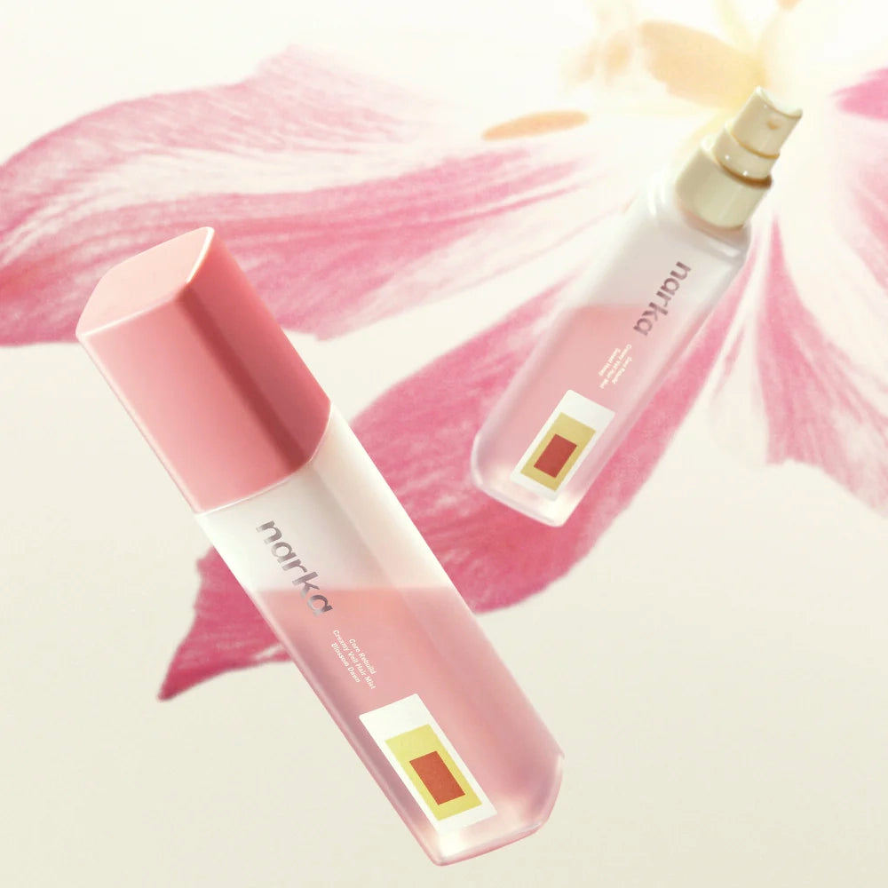 Mitrinošs matu sprejs Narka Core Rebuild Creamy Veil Hair Mist