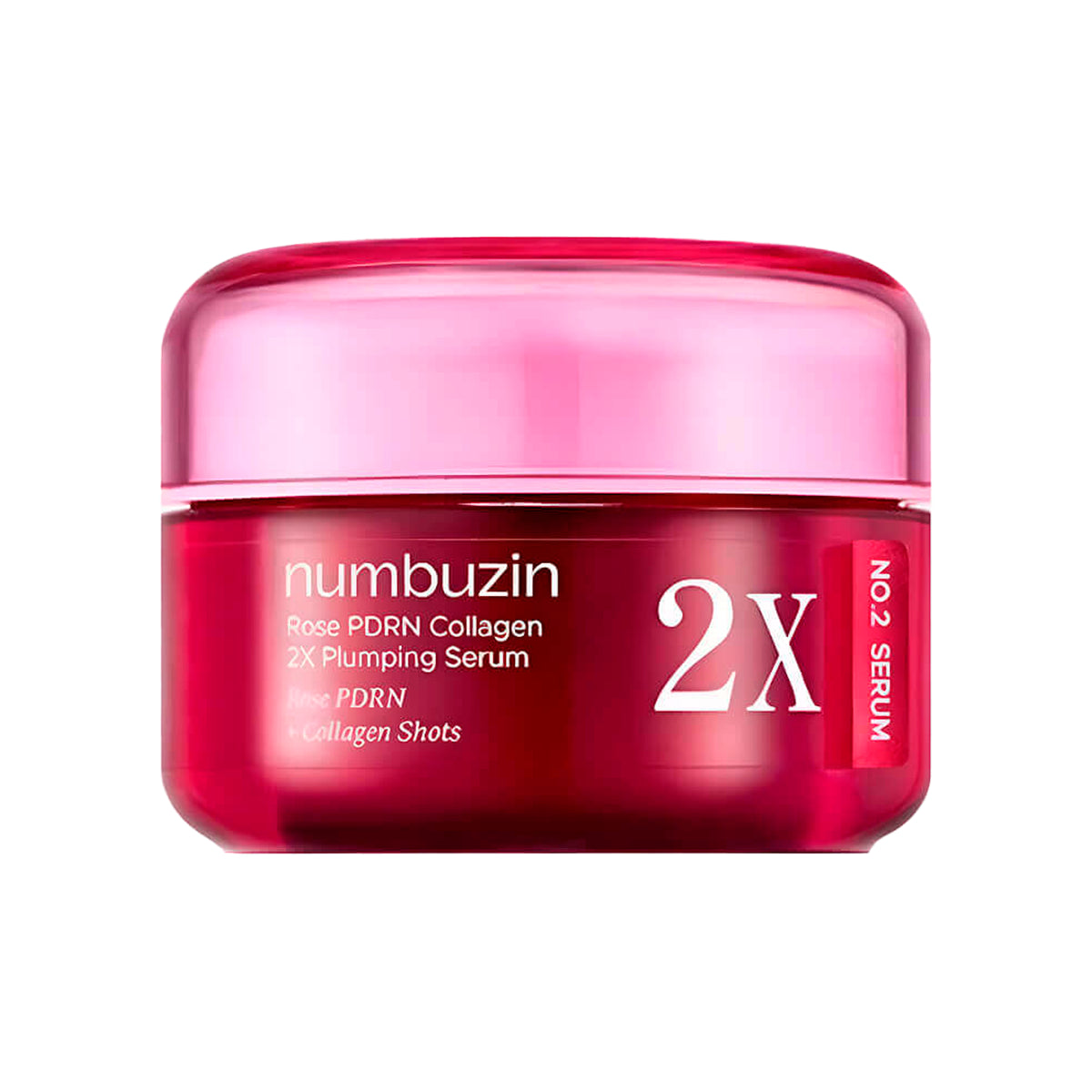Mitrinošs serums Numbuzin No.2 Rose PDRN Collagen 2X Plumping Serum