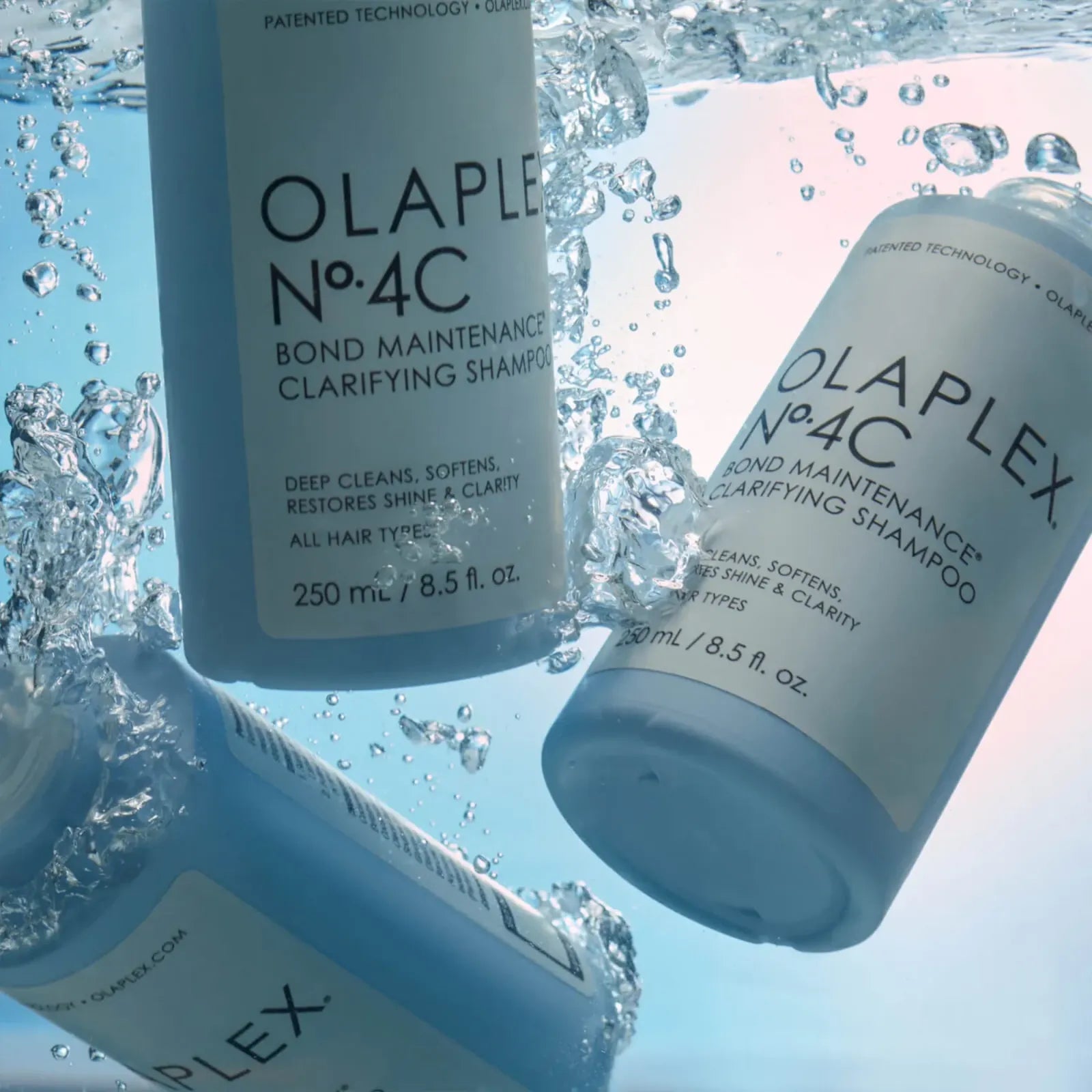 Dziļi attīrošs šampūns Olaplex No.4C Bond Maintenance Clarifying Shampoo