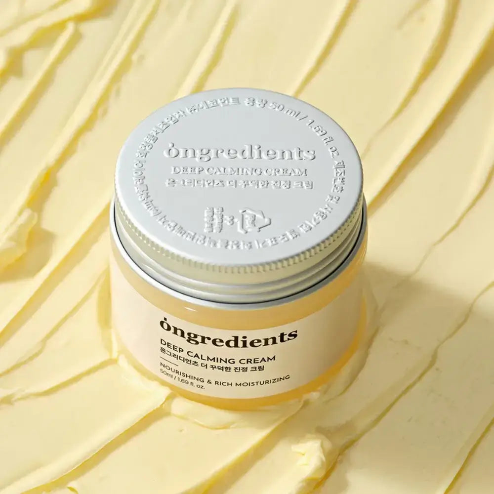 Nomierinošs krēms jutīgai ādai Ongredients Deep Calming Cream