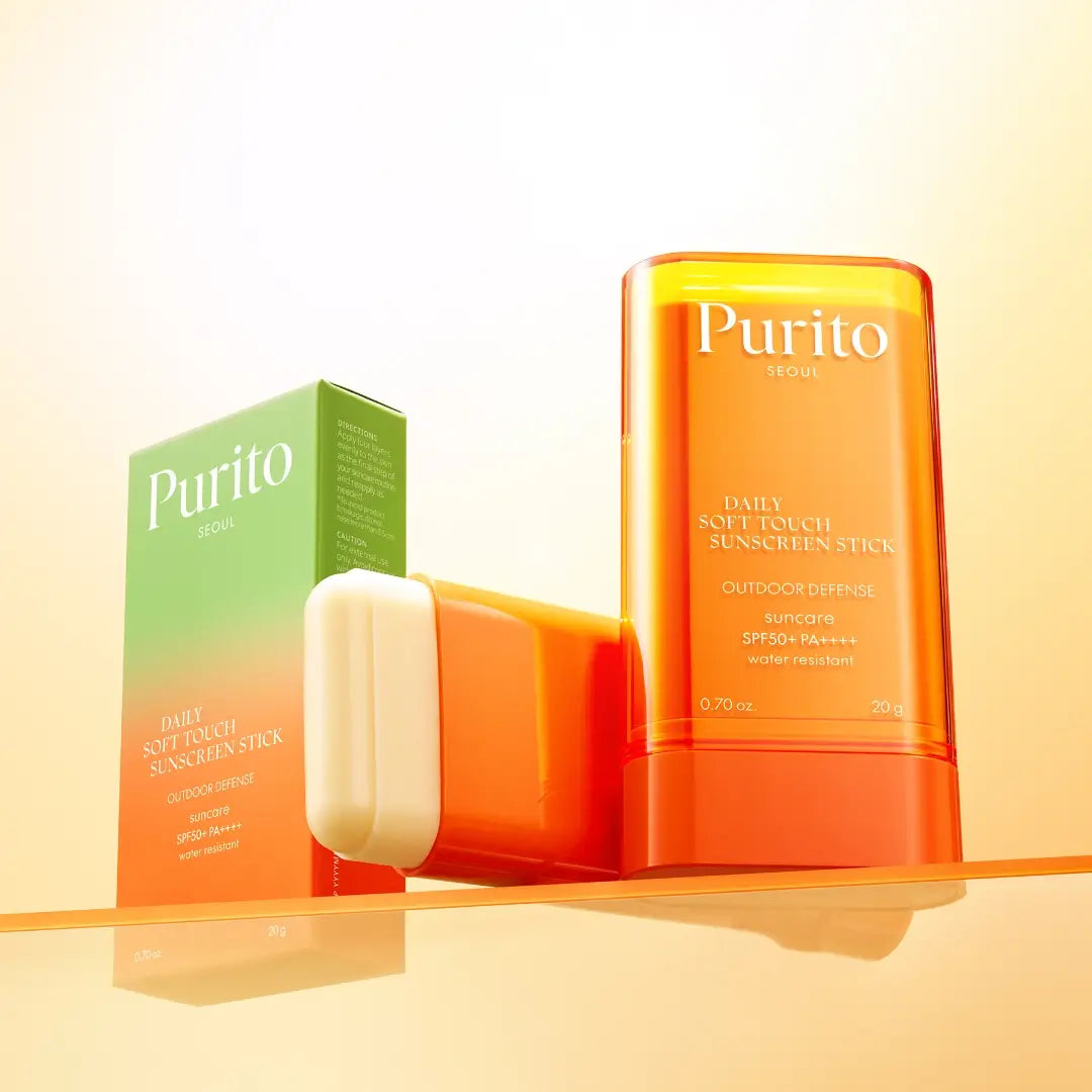 Ūdensnoturīgs saules aizsargzīmulis Purito Daily Soft Touch Sunscreen Stick SPF50+ PA++++