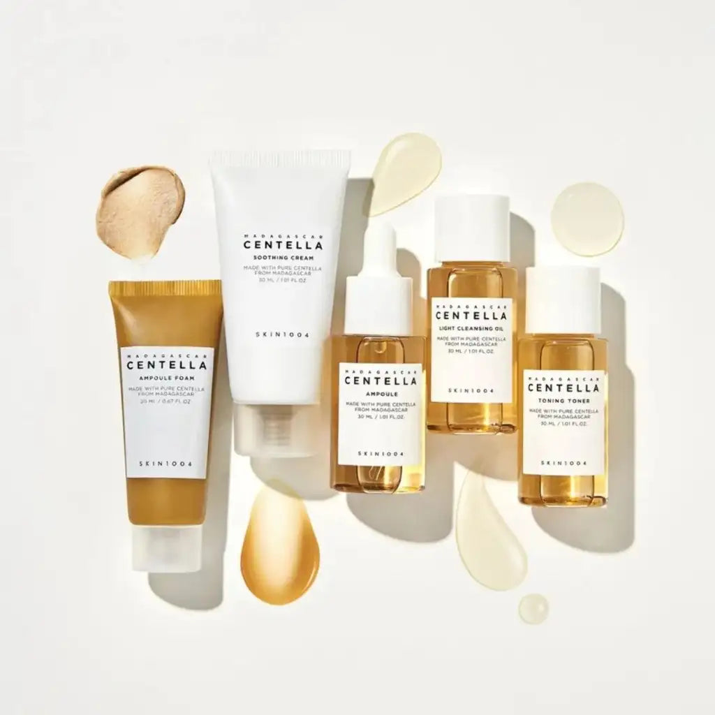 Ceļojuma komplekts jutīgai ādai SKIN1004 Madagascar Centella Travel Kit