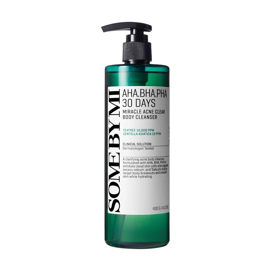 Attīroša dušas želeja problemātiskai ādai SOME BY MI AHA.BHA.PHA 30 Days Miracle Acne Body Cleanser