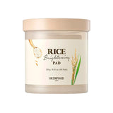 Tonizējoši spilventiņi ar rīsu ekstraktu Skinfood Rice Brightening Pad