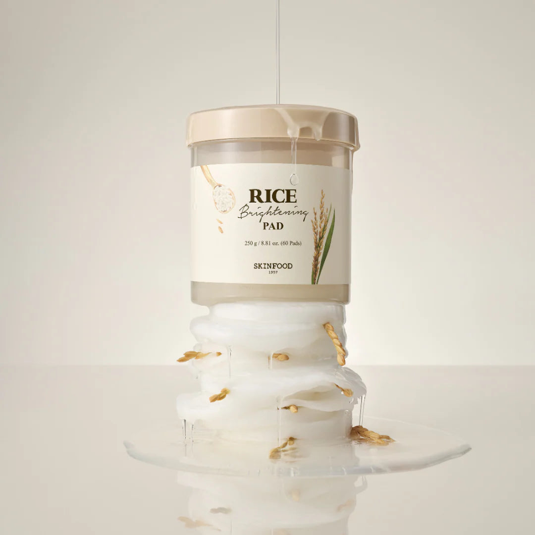 Tonizējoši spilventiņi ar rīsu ekstraktu Skinfood Rice Brightening Pad