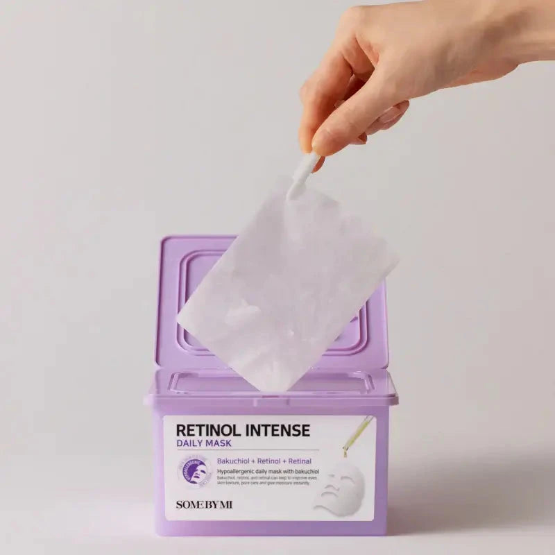 Masku komplekts ar retinolu un bakučiolu Some By Mi Retinol Intense Daily Mask