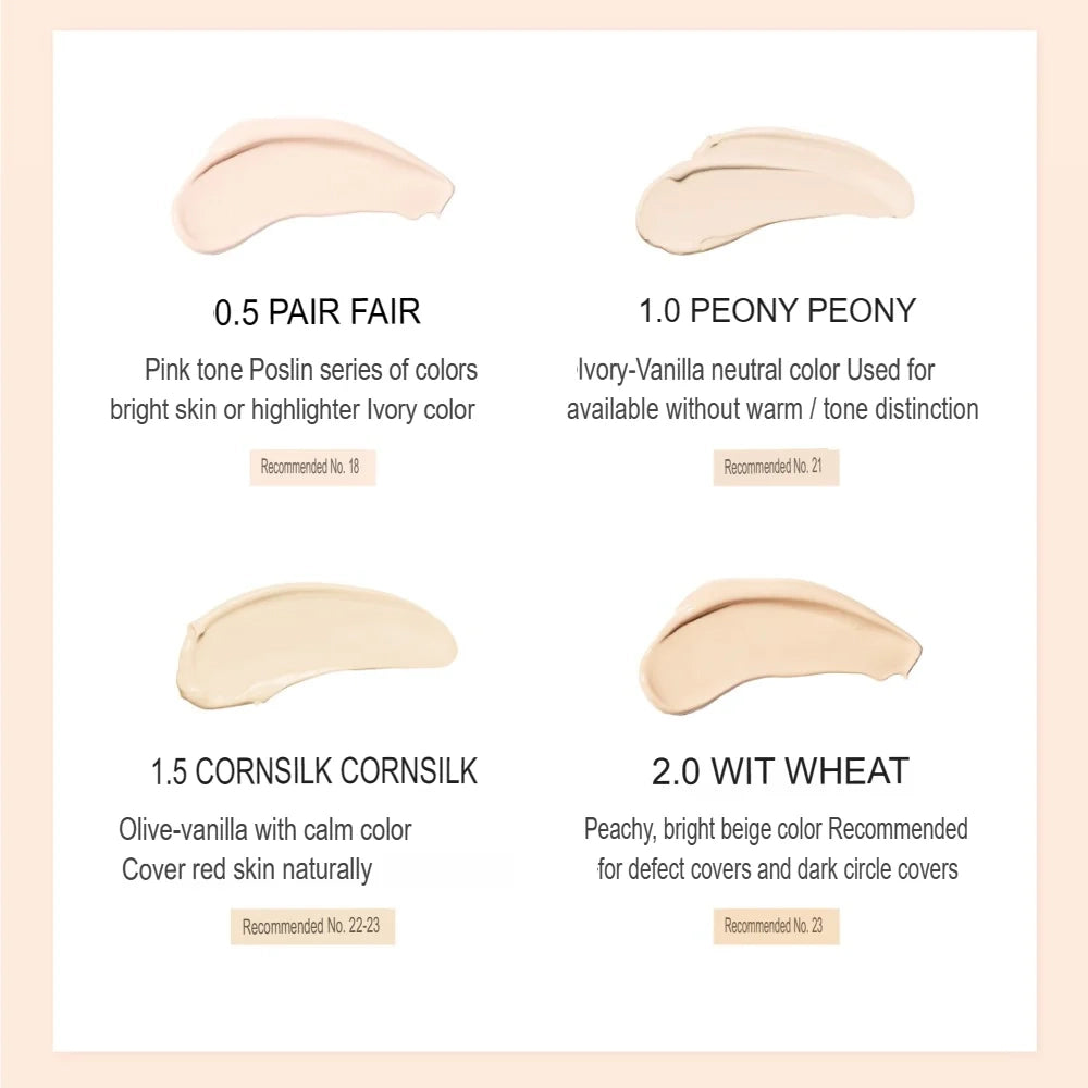 Noturīgs konsīleris ar dabisku pārklājumu UNLEASHIA Bye Bye My Blemish Concealer