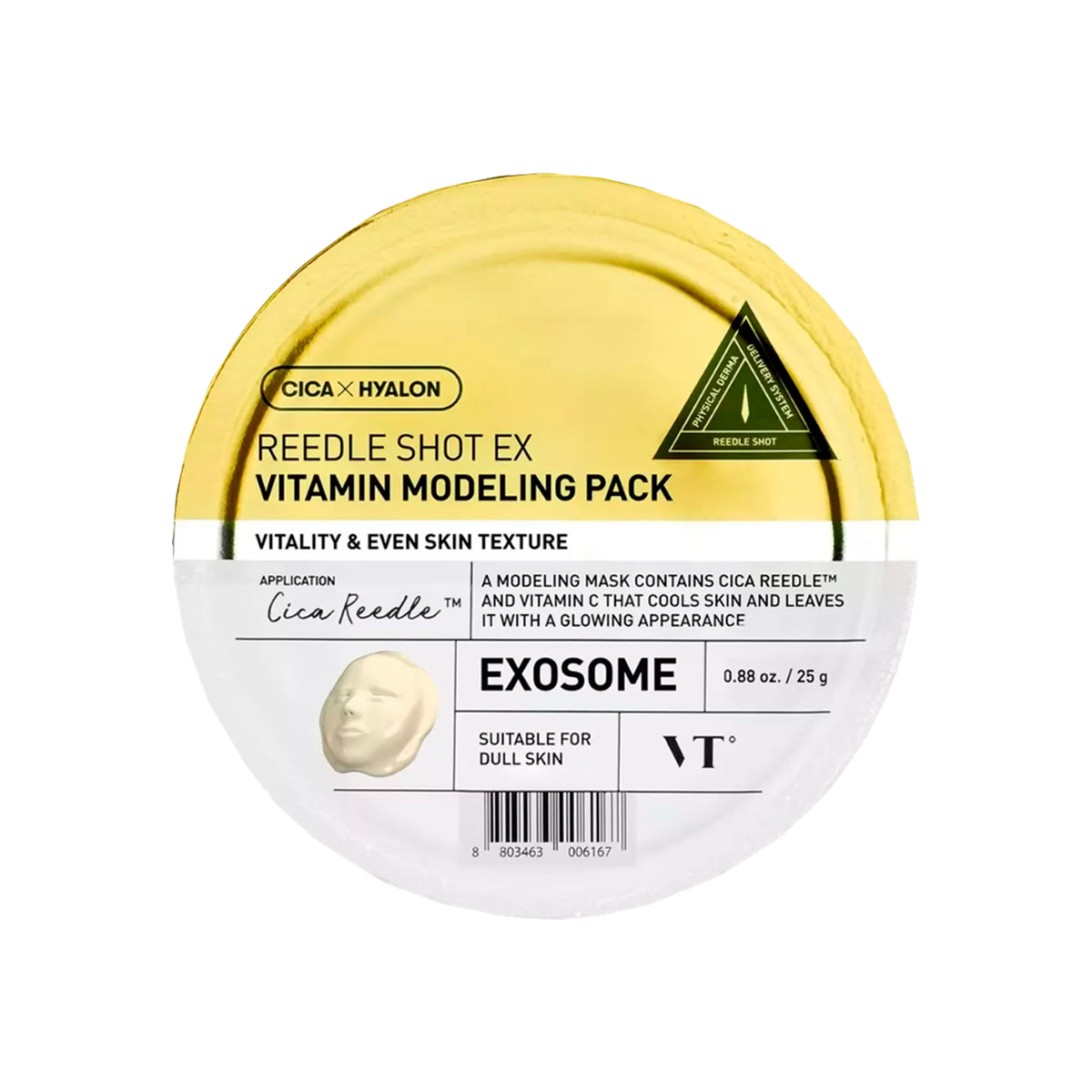 Modelējošā sejas maska ar Vitamīnu C VT Cosmetics Reedle Shot EX Vitamin Modeling Pack
