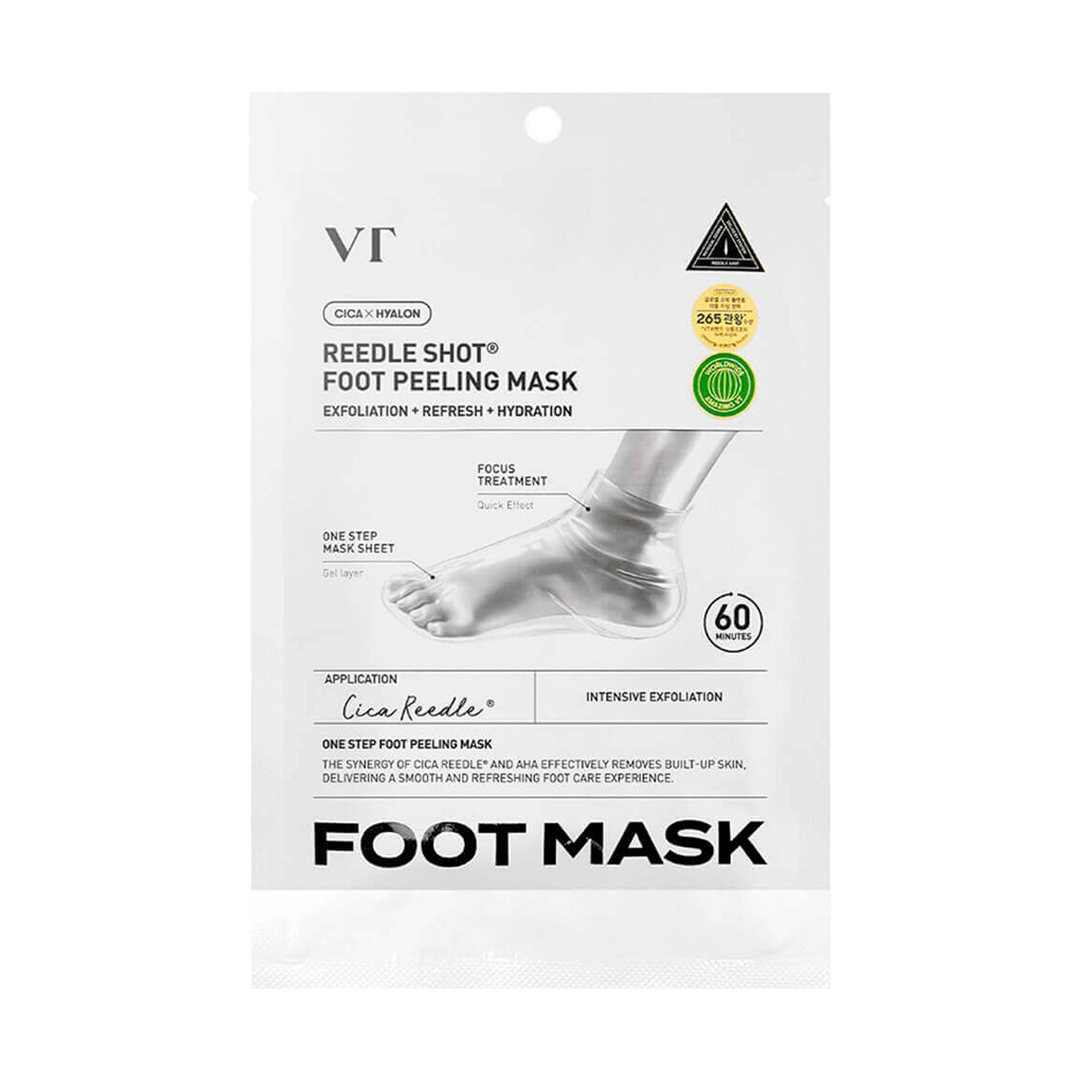 Pīlinga zeķītes pēdām VT Cosmetics Reedle Shot Foot Peeling Mask