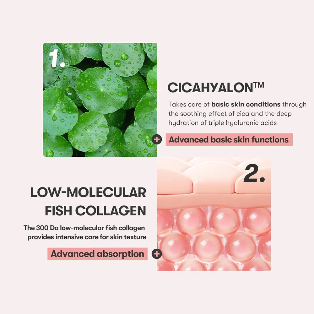 Nostiprinoša un atjaunojoša esence VT Cosmetics Cica Collagen Essence