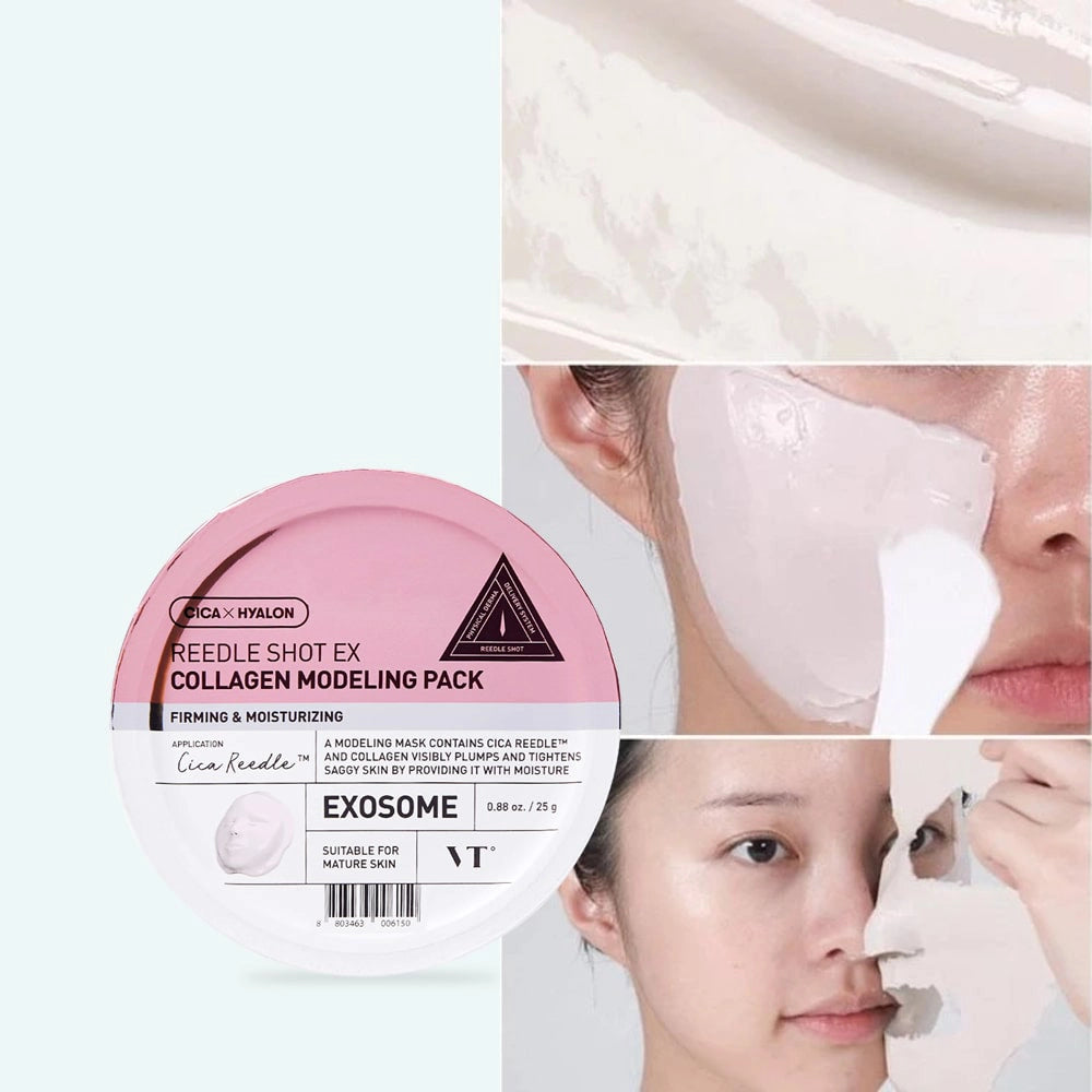 Kolagēna liftinga modelējošā maska VT Cosmetics Reedle Shot EX Collagen Modeling Pack