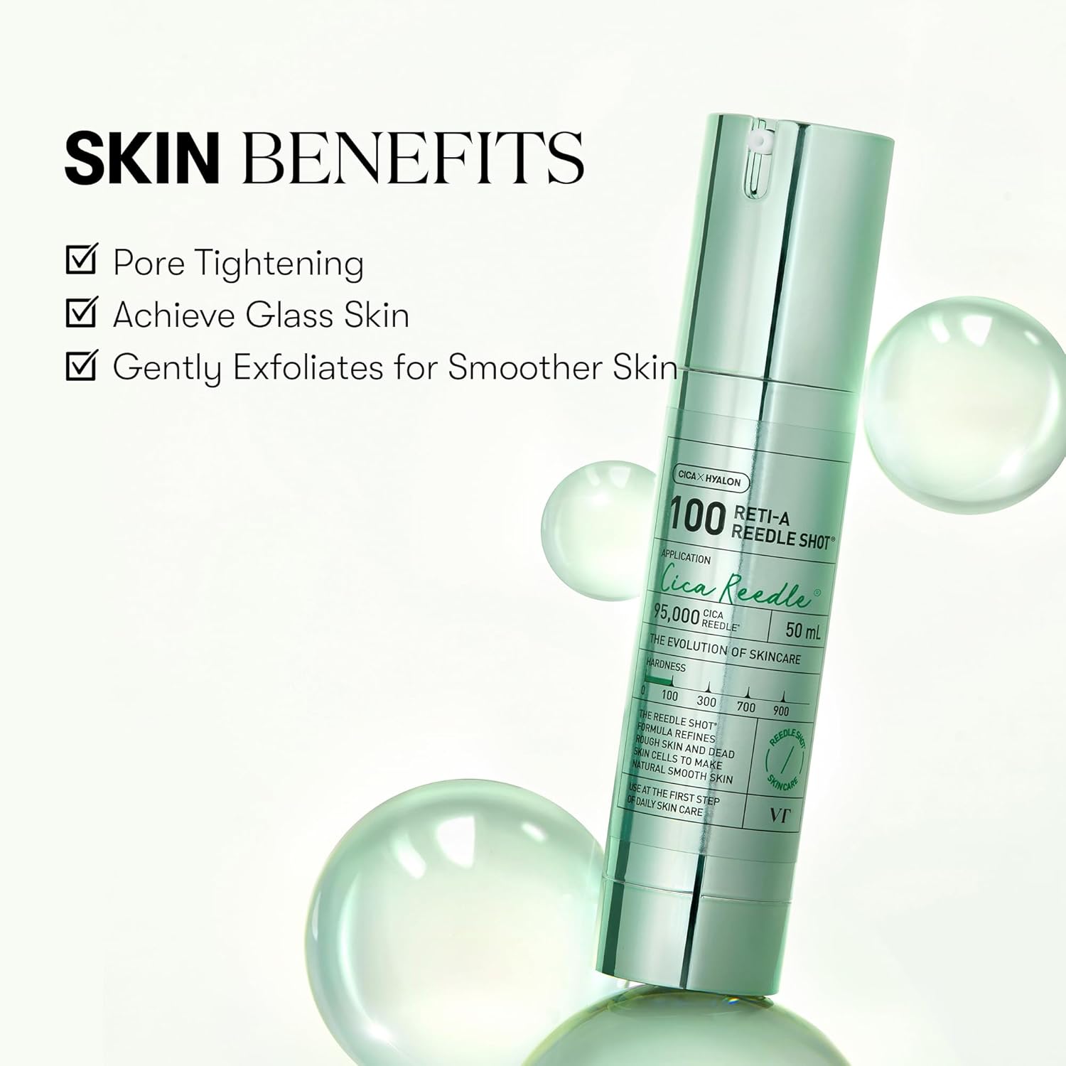 Serums-būsteris ar mikroadatām un retinolu VT Cosmetics Reti-A Reedle Shot 100
