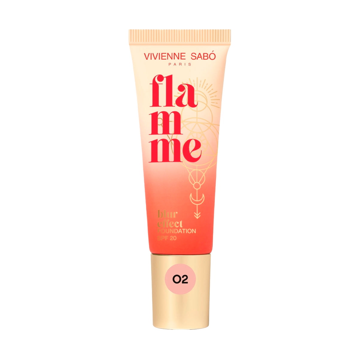 Tonālais Krēms Ar Izpludinošu Efektu Vivienne Sabo Flamme Blur Effect Foundation