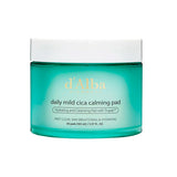 Nomierinoši spilventiņi d'Alba Daily Mild Cica Calming Pad