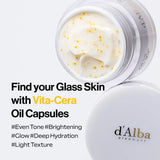 Barojošs kapsulu krēms ar C vitamīnu d'Alba White Truffle Oil Capsule Cream