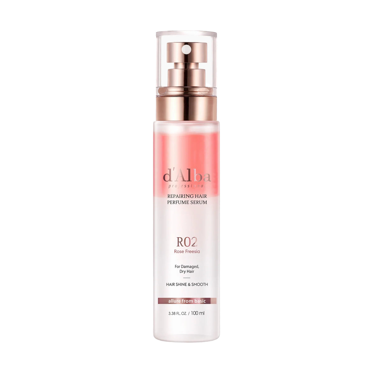 Parfimēts izsmidzināms serums matiem d’Alba Professional Repairing Hair Perfume Serum