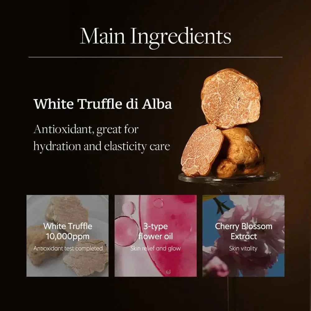 Nomierinošs izsmidzināmais serums ar baltām trifelēm d'Alba White Truffle Vital Spray Serum