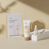 Produktu komplekts ādas atjaunošanai ar melno gliemežu mucīnu iUNIK Black Snail Edition Skin Care Set