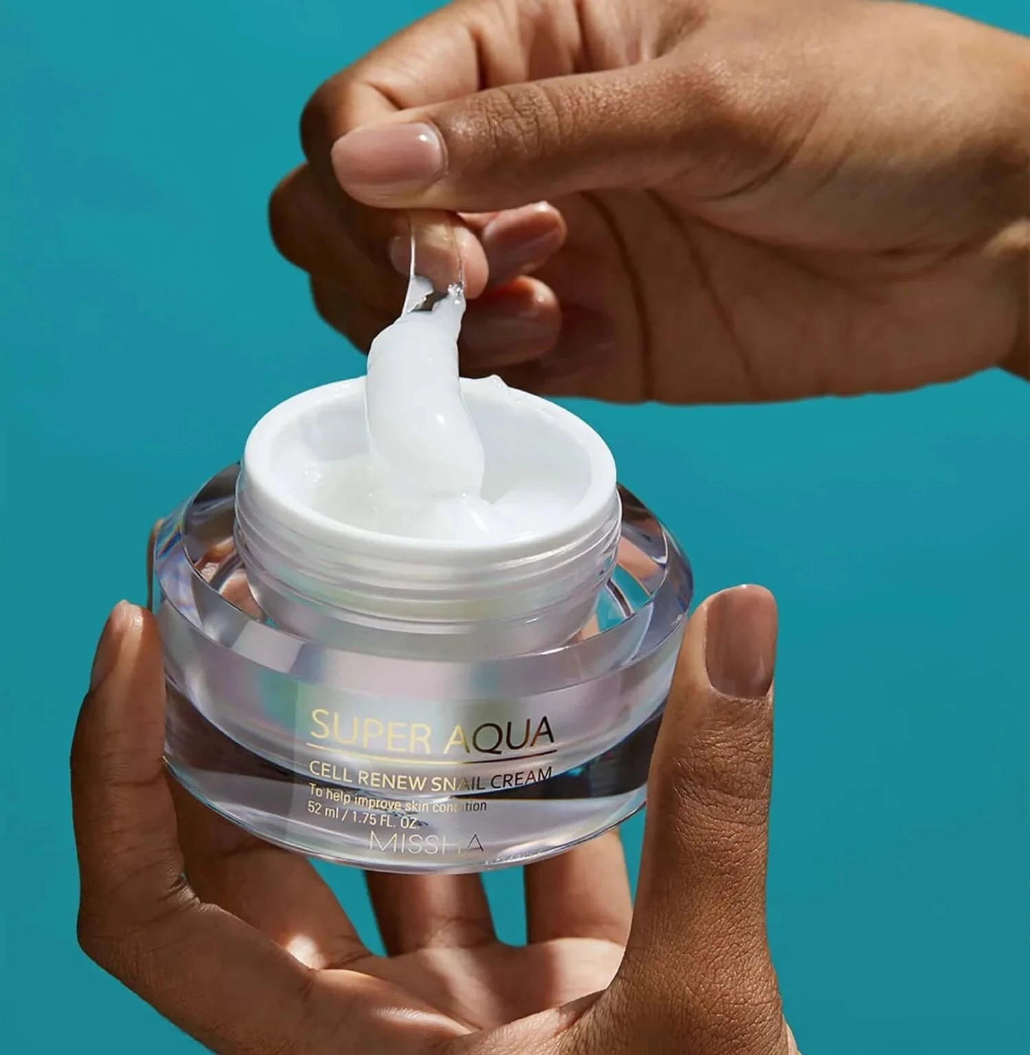 Intensīvs reģenerējošs krēms Missha Super Aqua Cell Renew Snail Cream