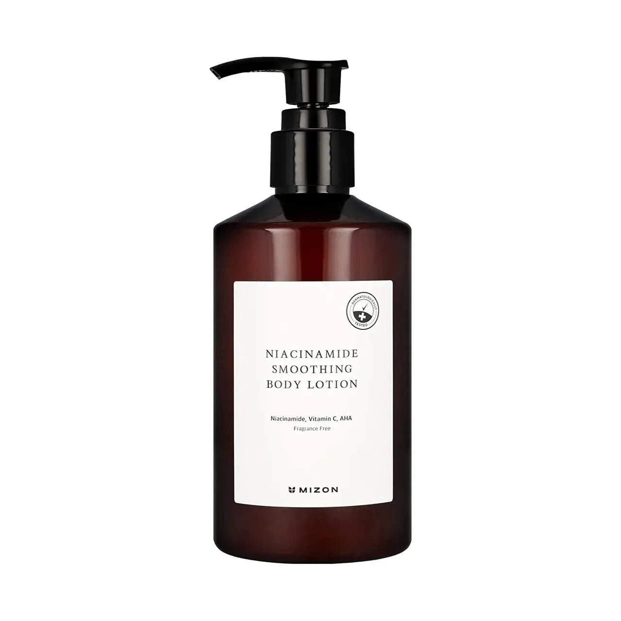 Losjons ķermenim ar niacinamīdu pigmentācijas plankumu novēršanai Mizon Niacinamide Smoothing Body Lotion