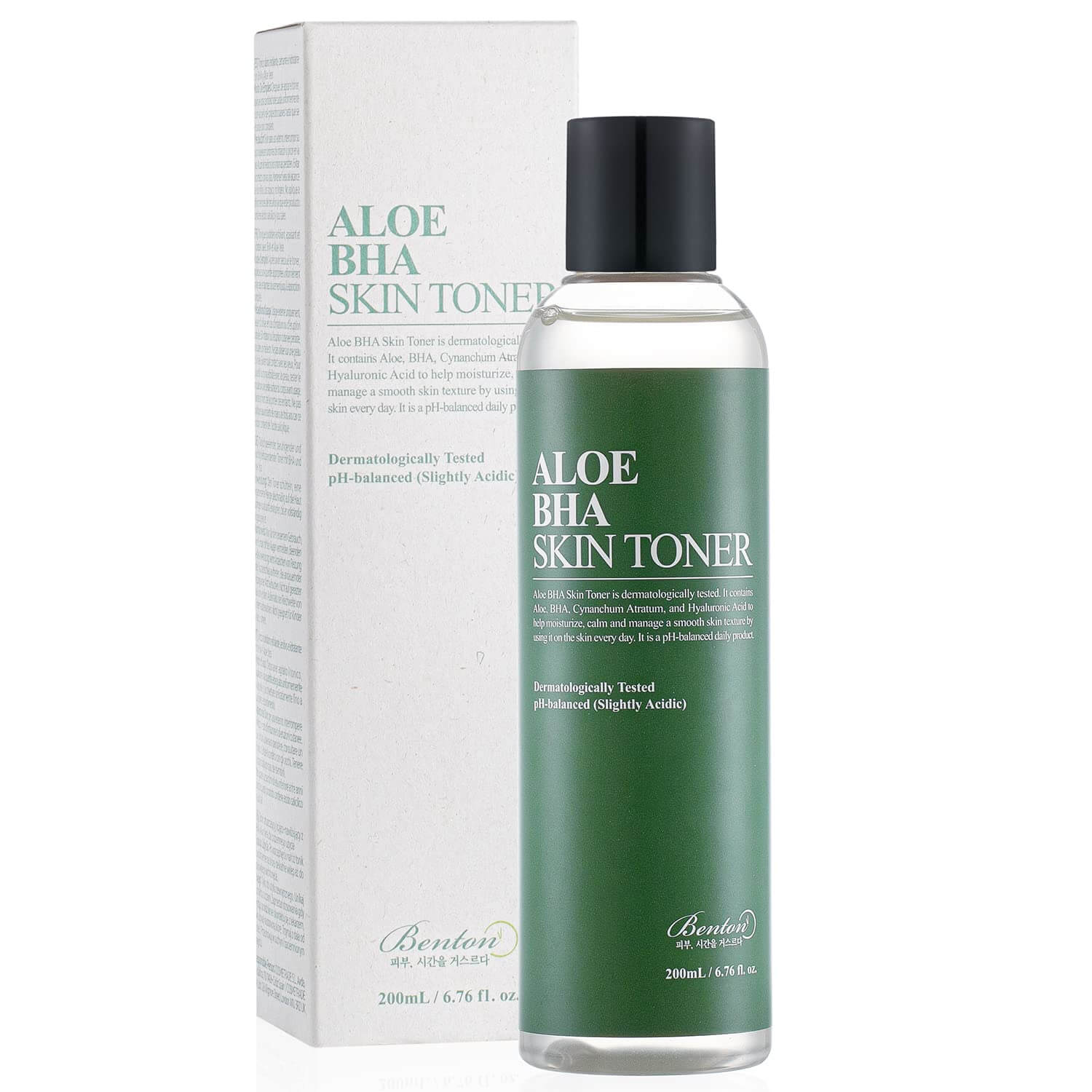 Atjaunojošs toniks ar alveju un BHA skābi Benton Aloe BHA Skin Toner