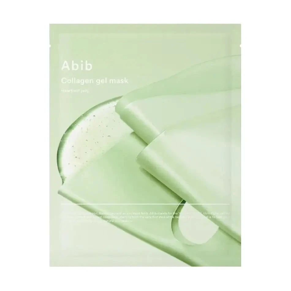 Gelveida maska ar kolagēnu un houtūniju Abib Collagen Gel Mask Heartleaf Jelly
