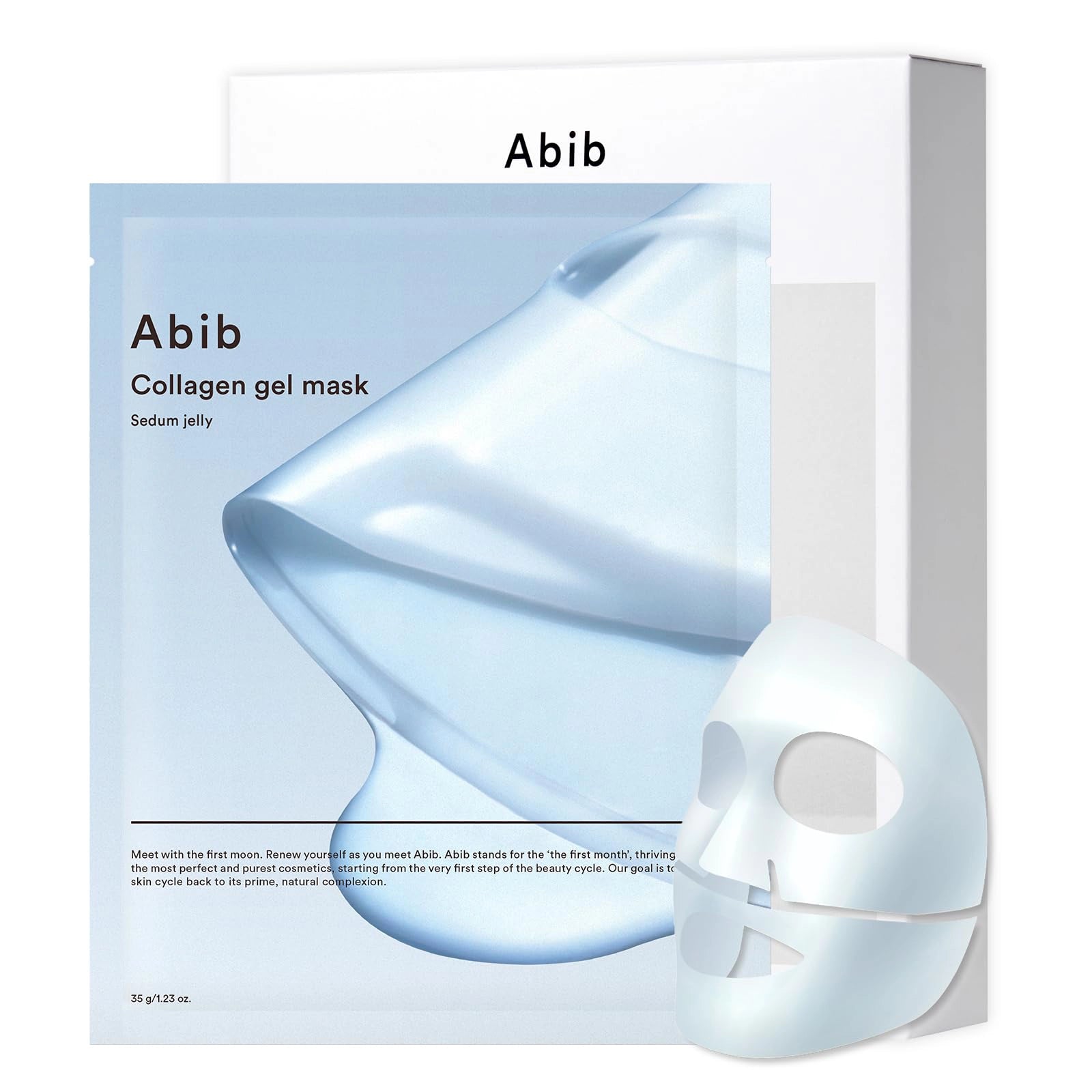 Gelveida maska ar kolagēnu un hialuronskābi Abib Collagen Gel Mask Sedum Jelly