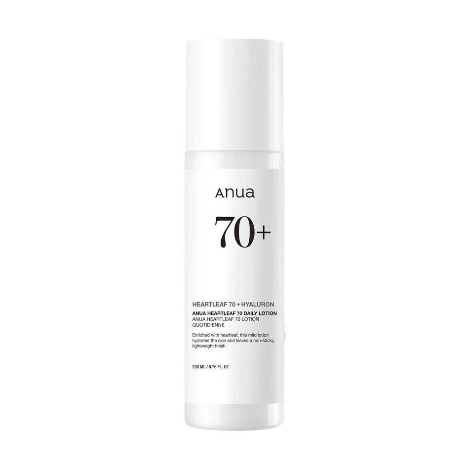 Nomierinošs losjons sejai Anua Heartleaf 70% Daily Relief Lotion