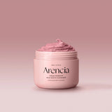 Sejas ādu attīrošs līdzeklis ar mežrozīšu un kumelīšu ekstraktiem Arencia Fresh Rosehip Rice Mochi Cleanser