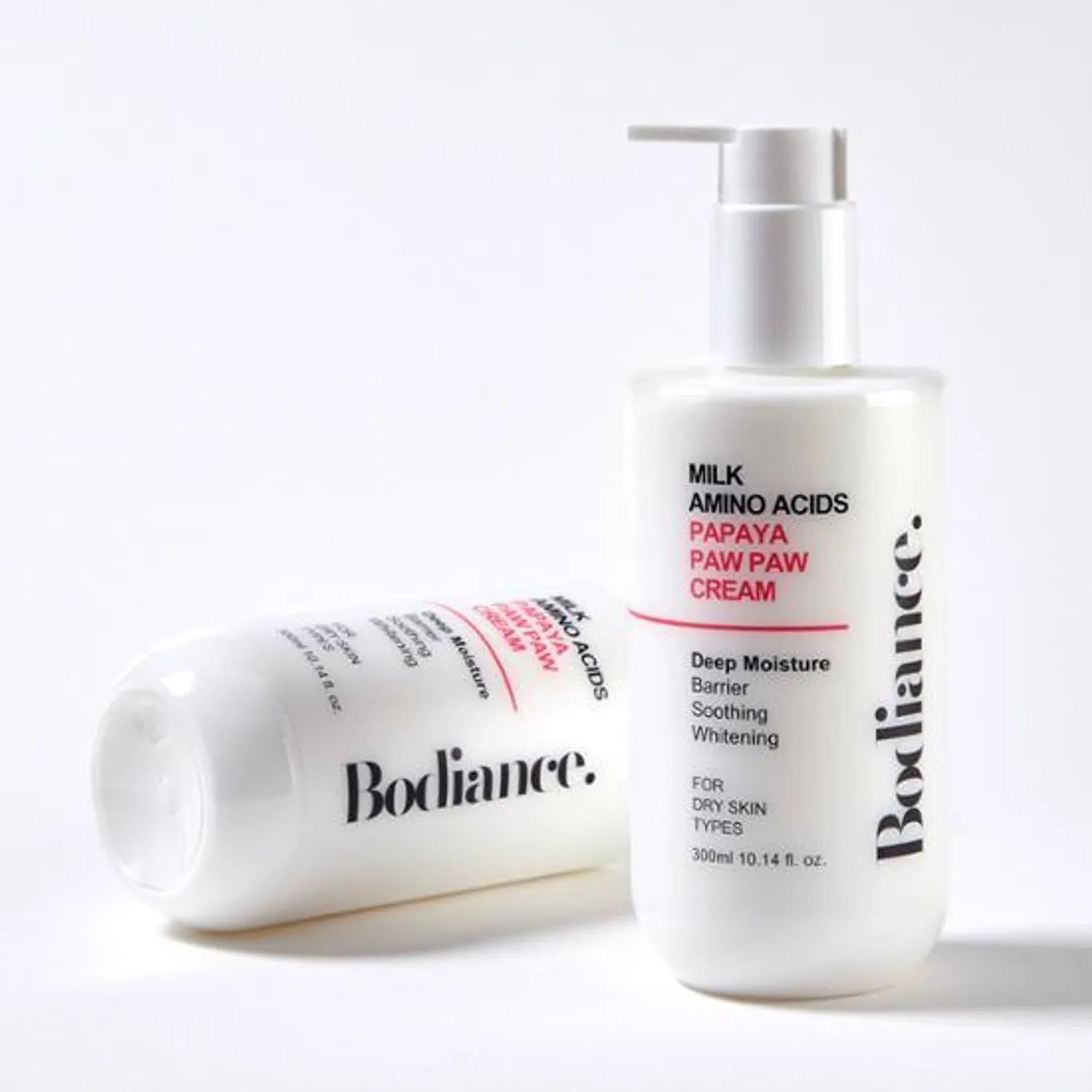 Mitrinošs ķermeņa krēms Bodiance Milk Amino Acid Papaya Paw Paw Cream