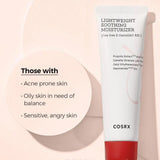 Viegls sejas krēms Cosrx AC Collection Lightweight Soothing Moisturizer