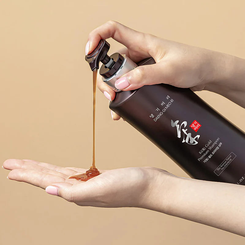 Šampūns plāniem un sausiem matiem Daeng Gi Meo Ri Ki Gold Premium Shampoo