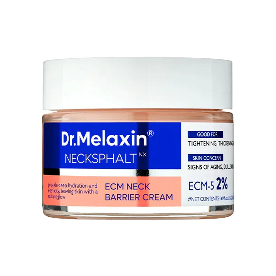 Nostiprinošs un barojošs krēms kakla ādai Dr.Melaxin Necksphalt ECM Neck Barrier Cream