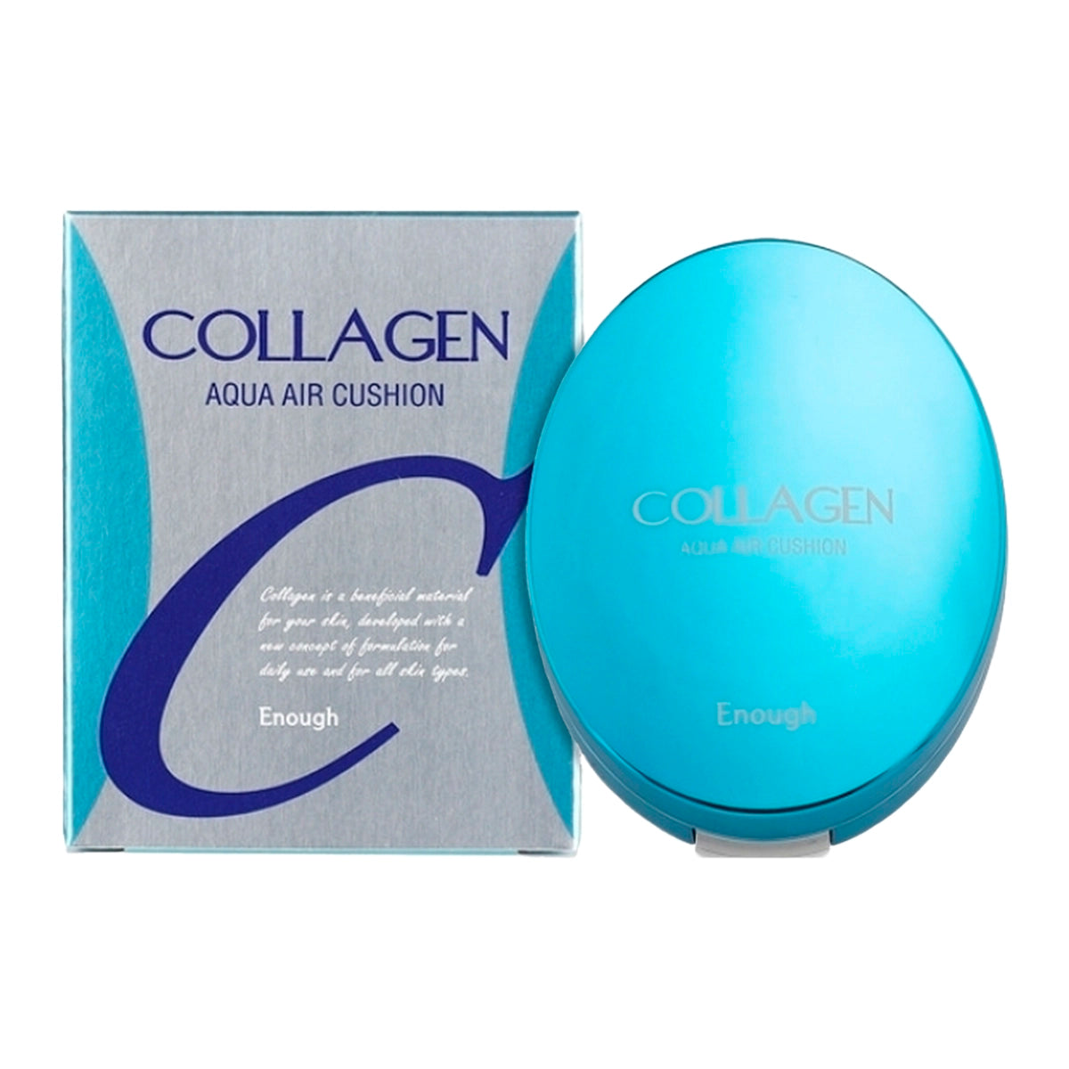 Mirdzošs kušons Enough Collagen Aqua Air Cushion SPF50+/PA+++