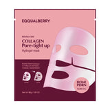 Kolagēna hidrogela maska tvirtuma piešķiršanai ādai EQQUALBERRY Collagen Pore Tight Up Hydrogel Mask