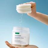 Mitrinoši un nomierinoši spilventiņi sejas ādas tonizēšanai EQQUALBERRY Swimming Pool Toner Pads