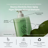 Minerālu stiprinošais šampūns ar aļģēm GROWUS Algae Therapy Shampoo