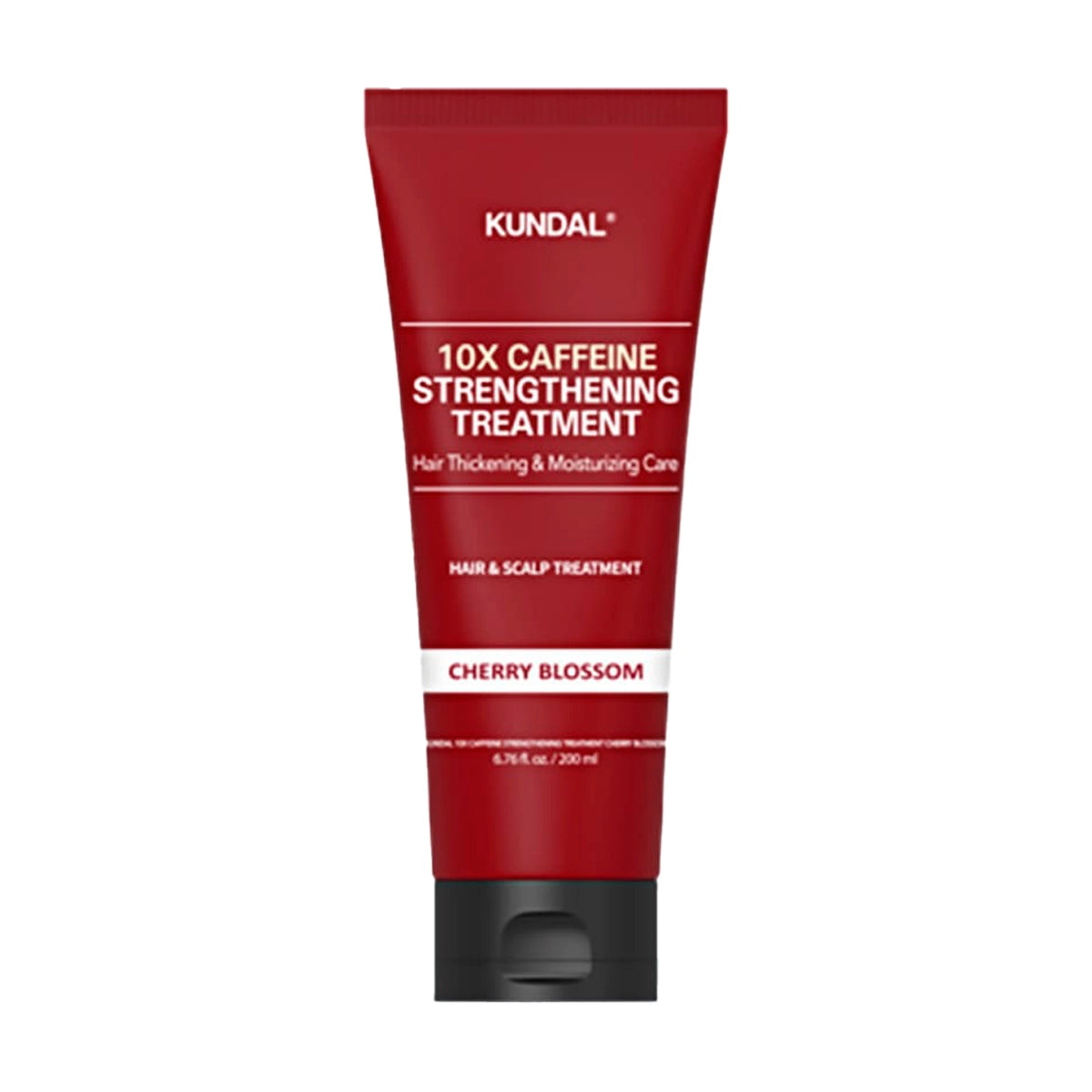 Stiprinošs matu kopšanas līdzeklis Kundal 10X Caffeine Strengthening Treatment Cherry Blossom