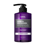Proteīnu matu maska Kundal Honey & Macadamia Hair Treatment White Musk