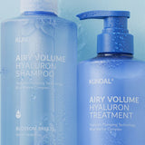 Mitrinošs šampūns apjoma piešķiršanai Kundal Airy Volume Hyaluron Shampoo Blossom Breeze