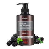 Barojošs šampūns Kundal Honey & Macadamia Shampoo Blackberry Bay