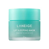Intensīvi atjaunojoša maska lūpām ar piparmētru un šokolādes aromātu LANEIGE Lip Sleeping Mask Choco Mint