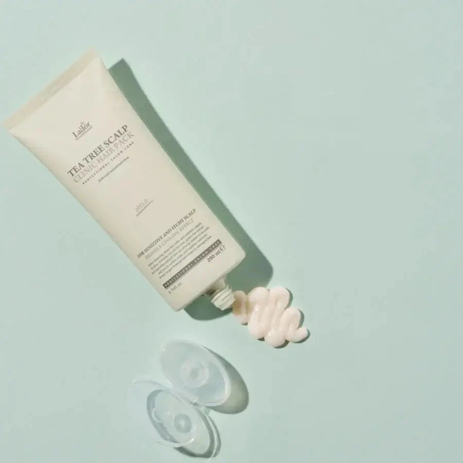 Maska matiem un galvas ādai ar tējas koka eļļu Lador Professional Tea Tree Scalp Clinic Hair Pack