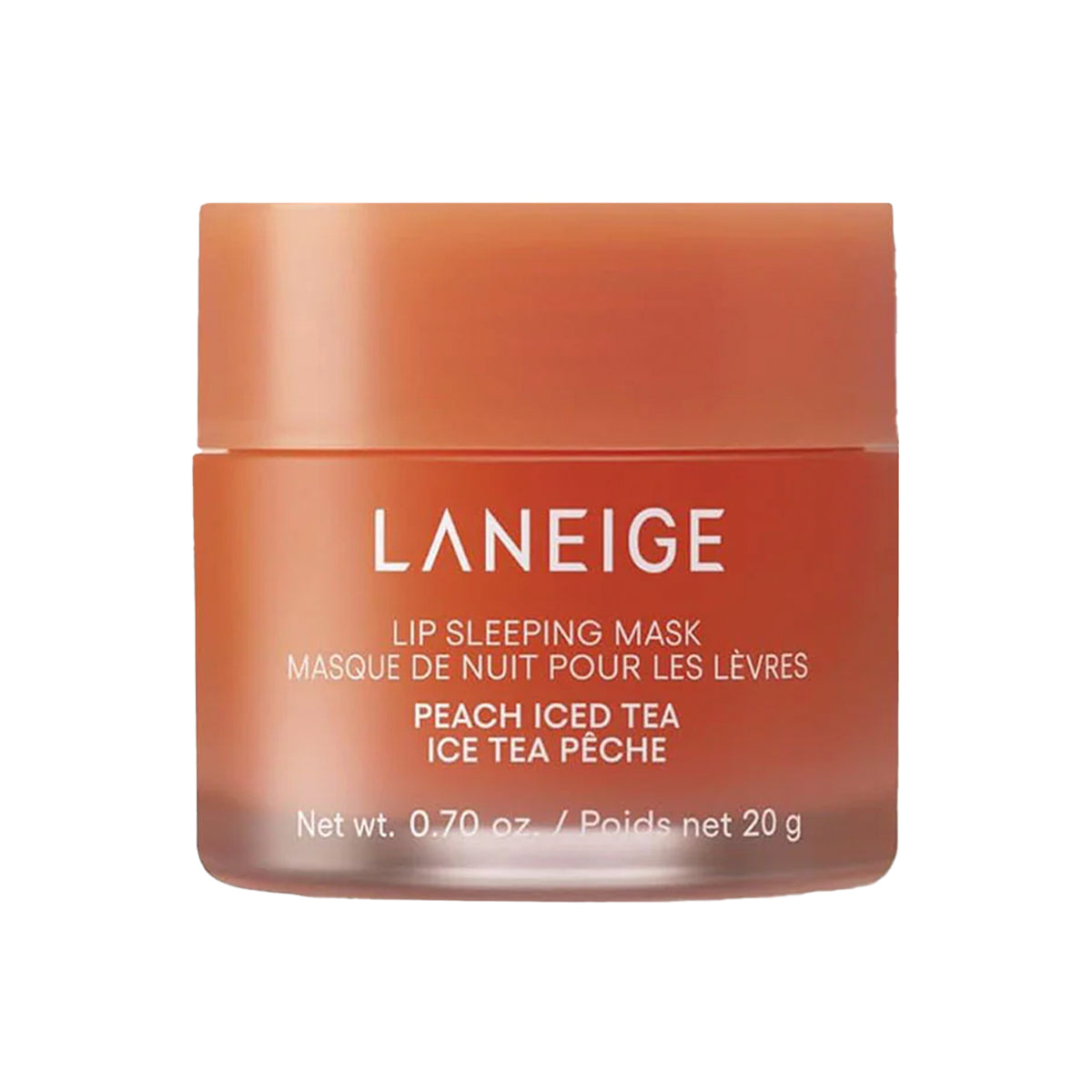 Mitrinoša nakts maska lūpām Laneige Lip Sleeping Mask Peach Iced Tea