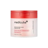 Pīlinga diski Medicube Red Succinic Acid Peeling Pad